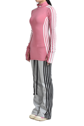 YORI SPORT ヨリスポーツ SS25 YSWW 5STRIPE DNA DRESS / PNK - NUBIAN YORI SPORT ヨリスポーツ SS25 YSWW 5STRIPE DNA DRESS / PNK - NUBIAN