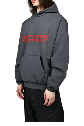 90S HOODIE / IRON GRY