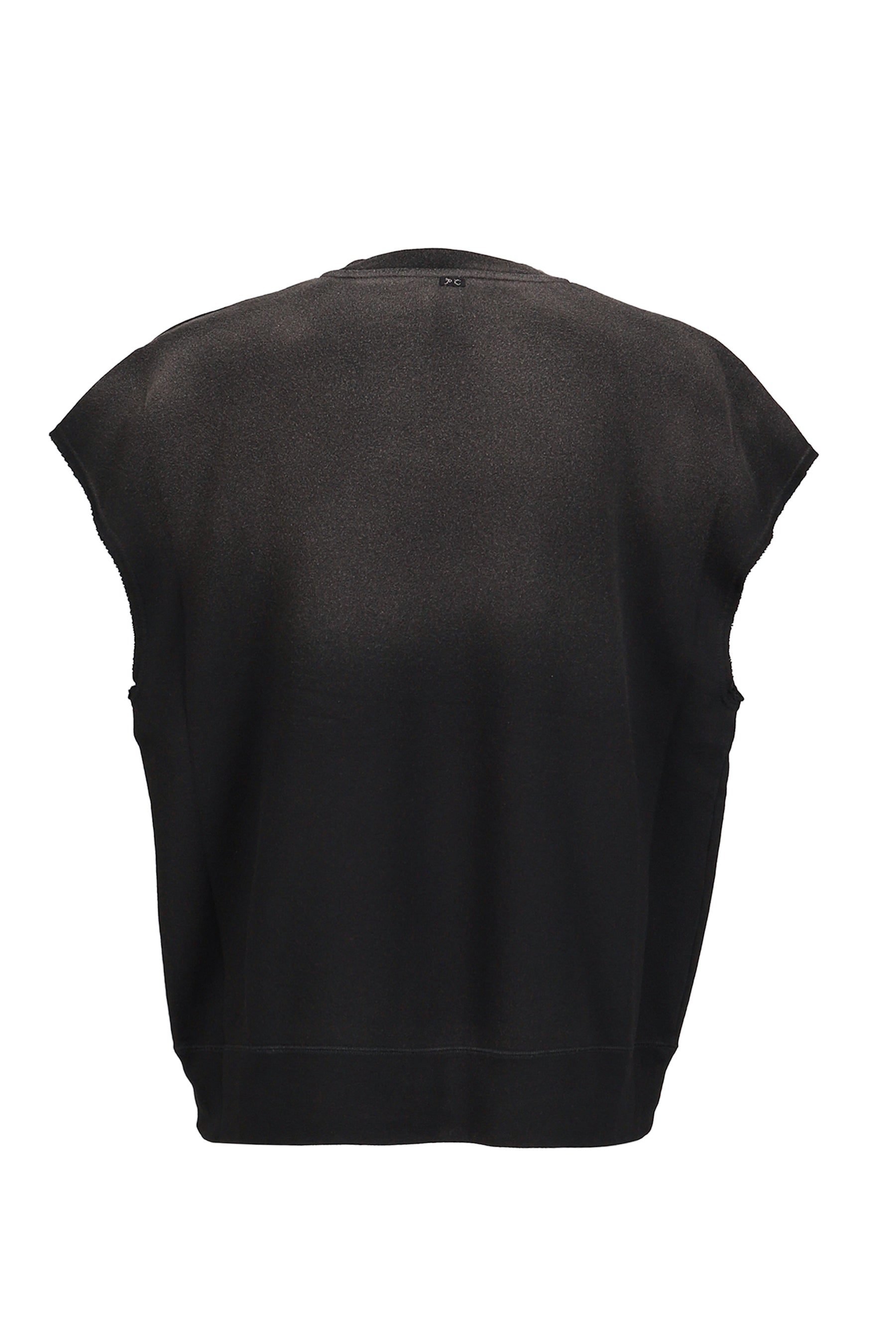 H/W OHARIKO GRAFFITI PEACE OTTON KATSU VEST / BLK