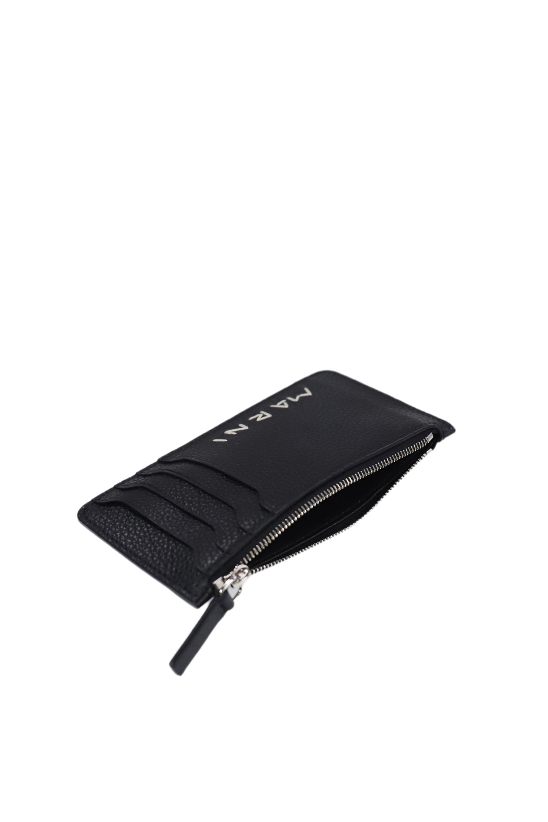 ZIPPED CARD CASE / BLK