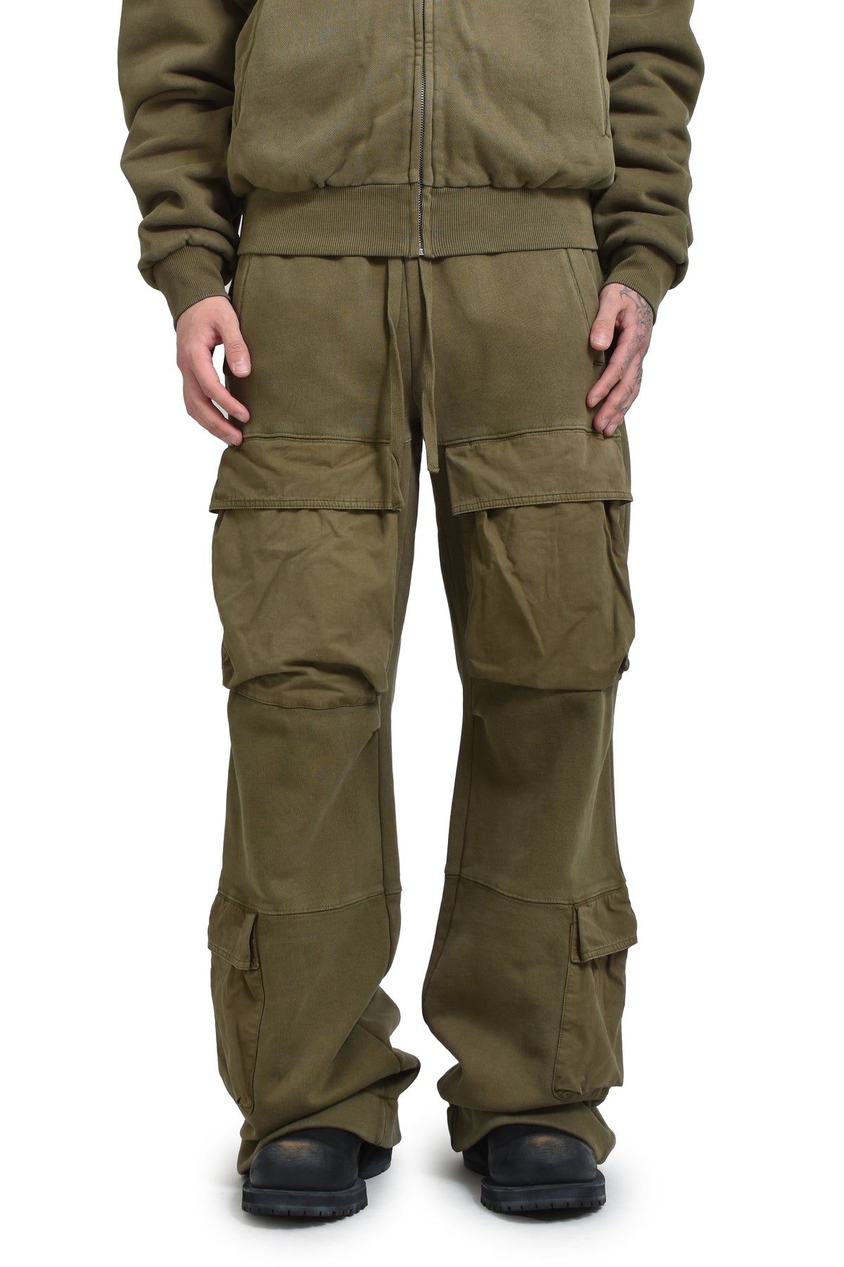 UTILITY SWEATS SOOT / MILITARY