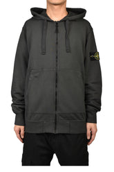 HOODIE SWEATER / LEAD GREY