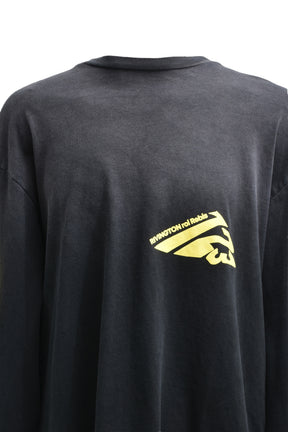 USO GYMNOSTIC LS TEE / WASED BLK