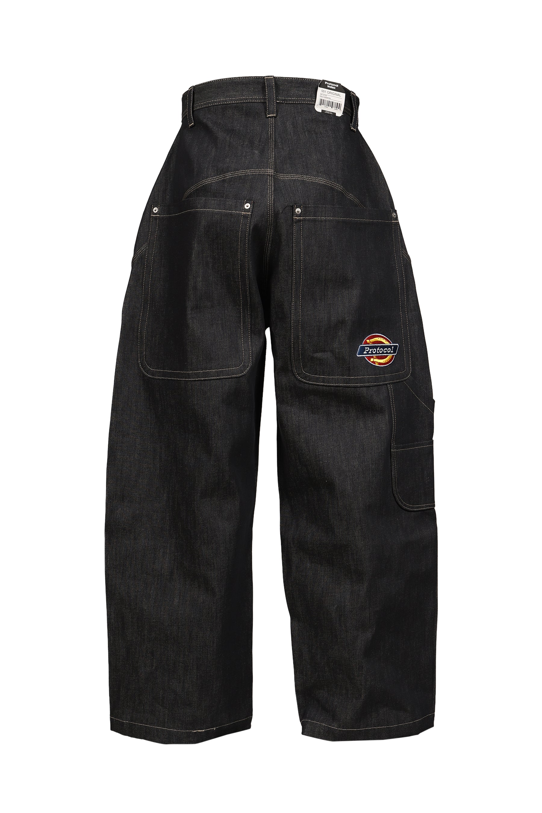 RETRO BAGGY DENIM PANTS / IND BLU