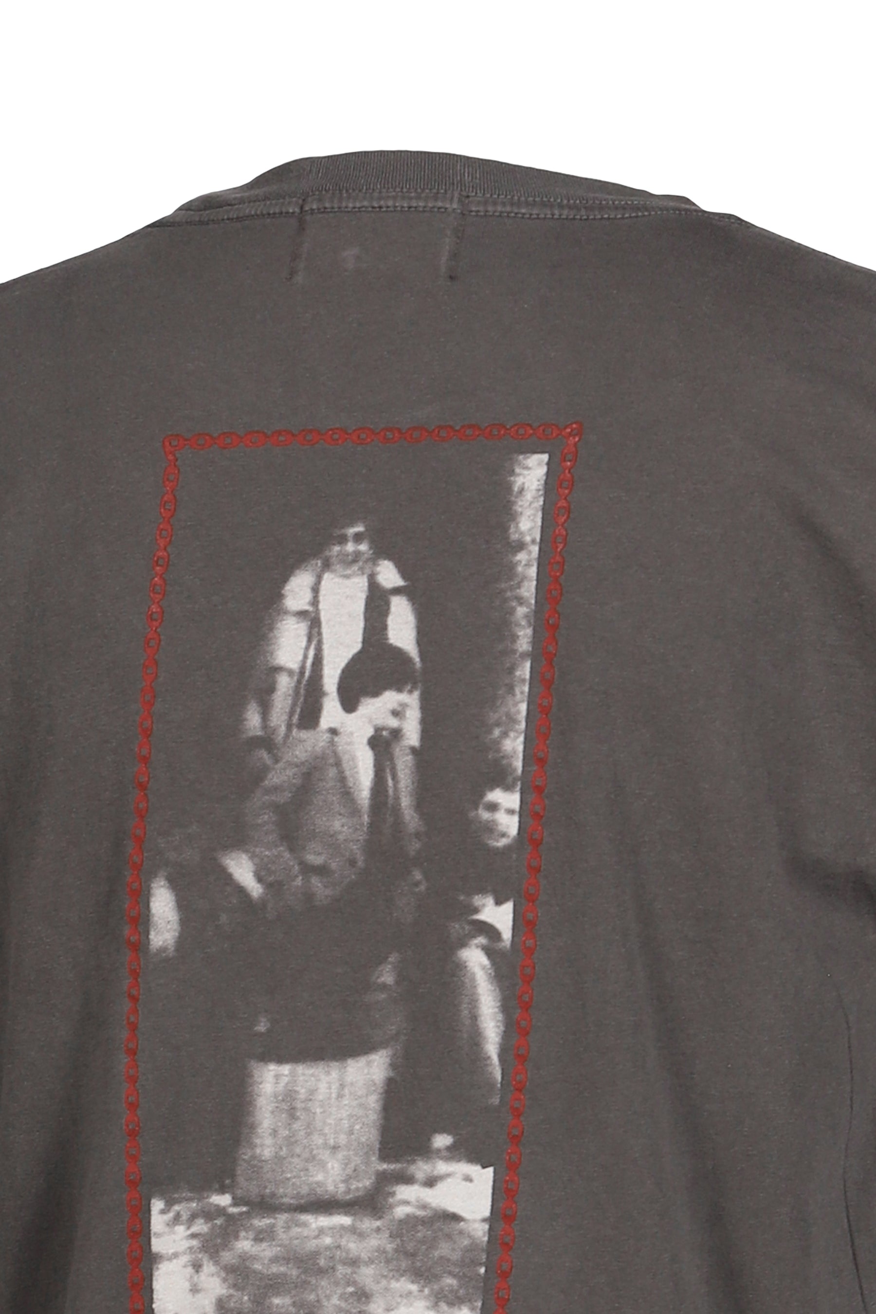 THE REALITY OF OF GOD LS T-SHIRT / WASHED BLK