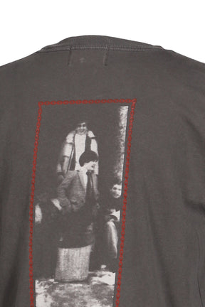 THE REALITY OF OF GOD LS T-SHIRT / WASHED BLK