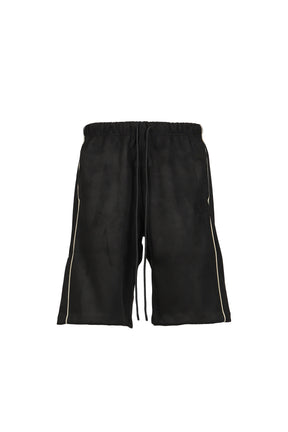 SIGNTATURE RELAXED SHORT W/ PIPING / VTG BLK