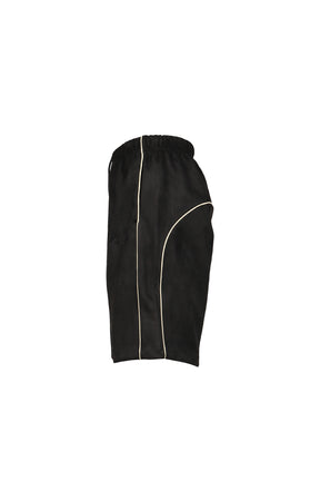SIGNTATURE RELAXED SHORT W/ PIPING / VTG BLK