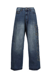 LDN APPLIQUE XL COLOSSUS JEANS / BLU