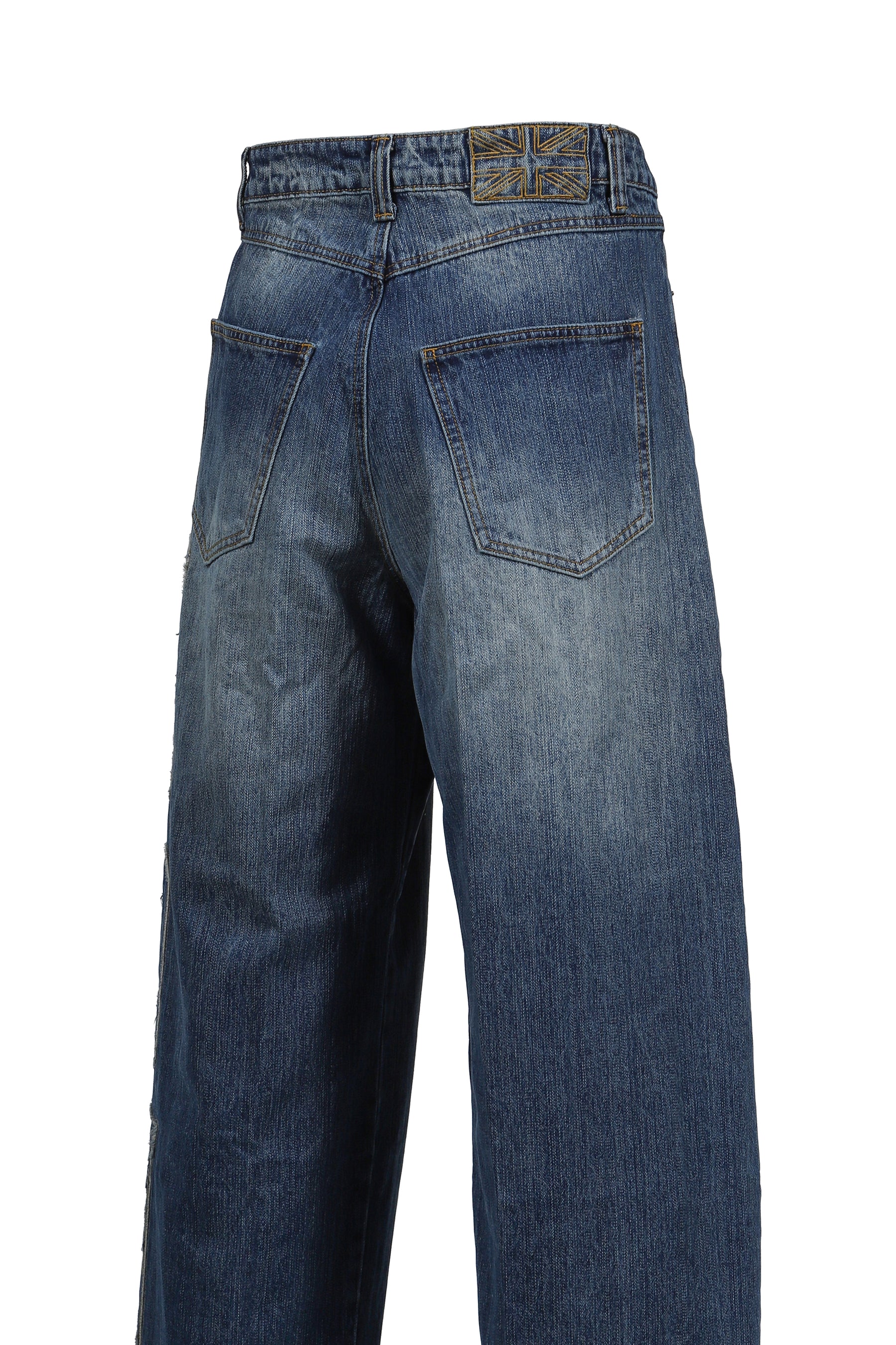 LDN APPLIQUE XL COLOSSUS JEANS / BLU