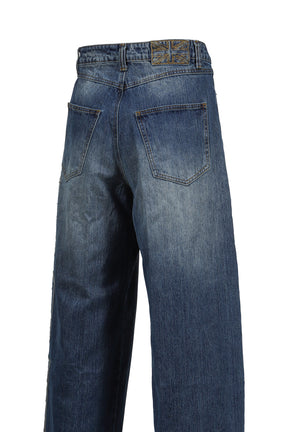 LDN APPLIQUE XL COLOSSUS JEANS / BLU