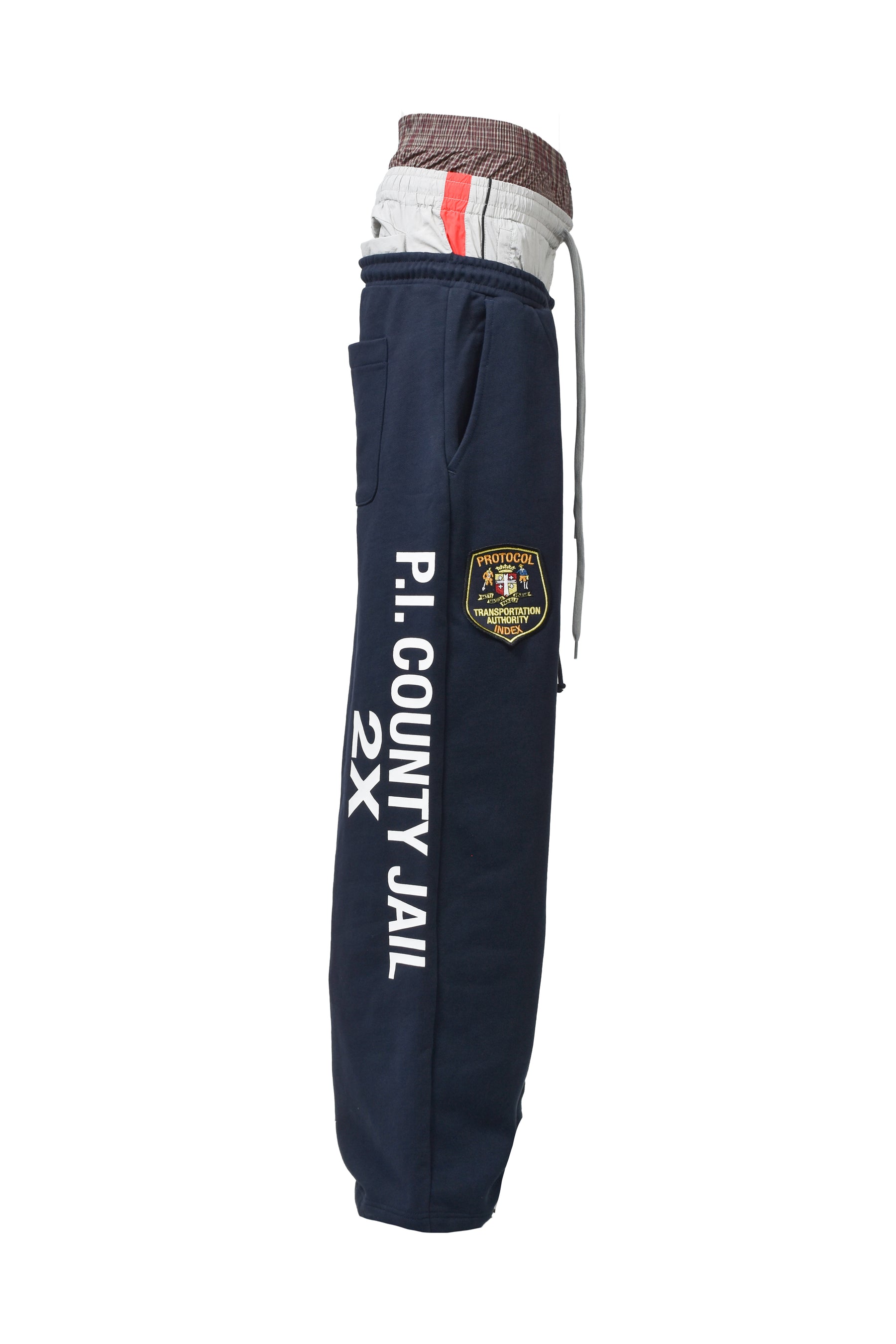 3 LAYERED SWEATPANTS (EXCLUSIVE) / NVY
