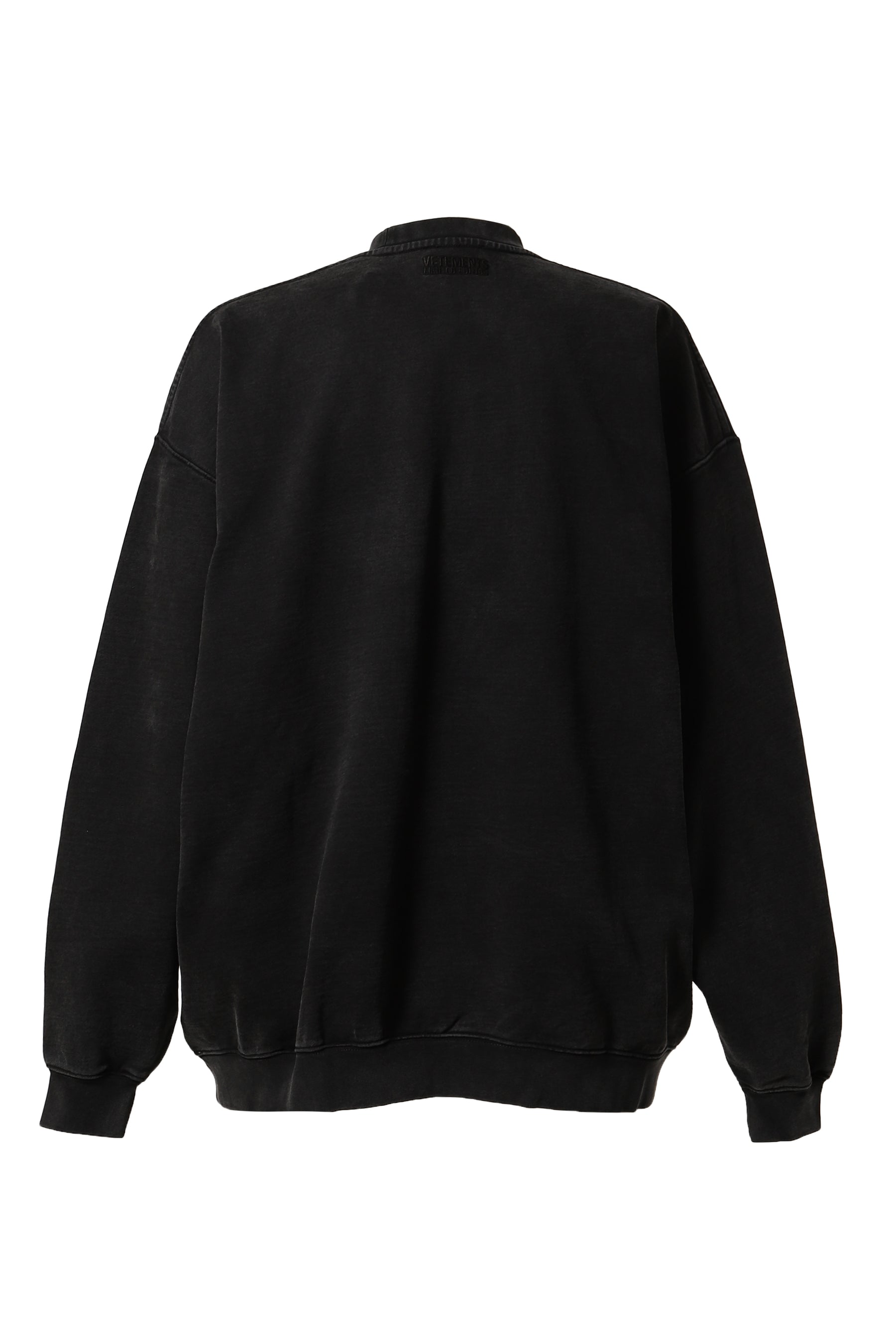 VERY EXPENSIVE SWEATSHIRT / WASHED BLK