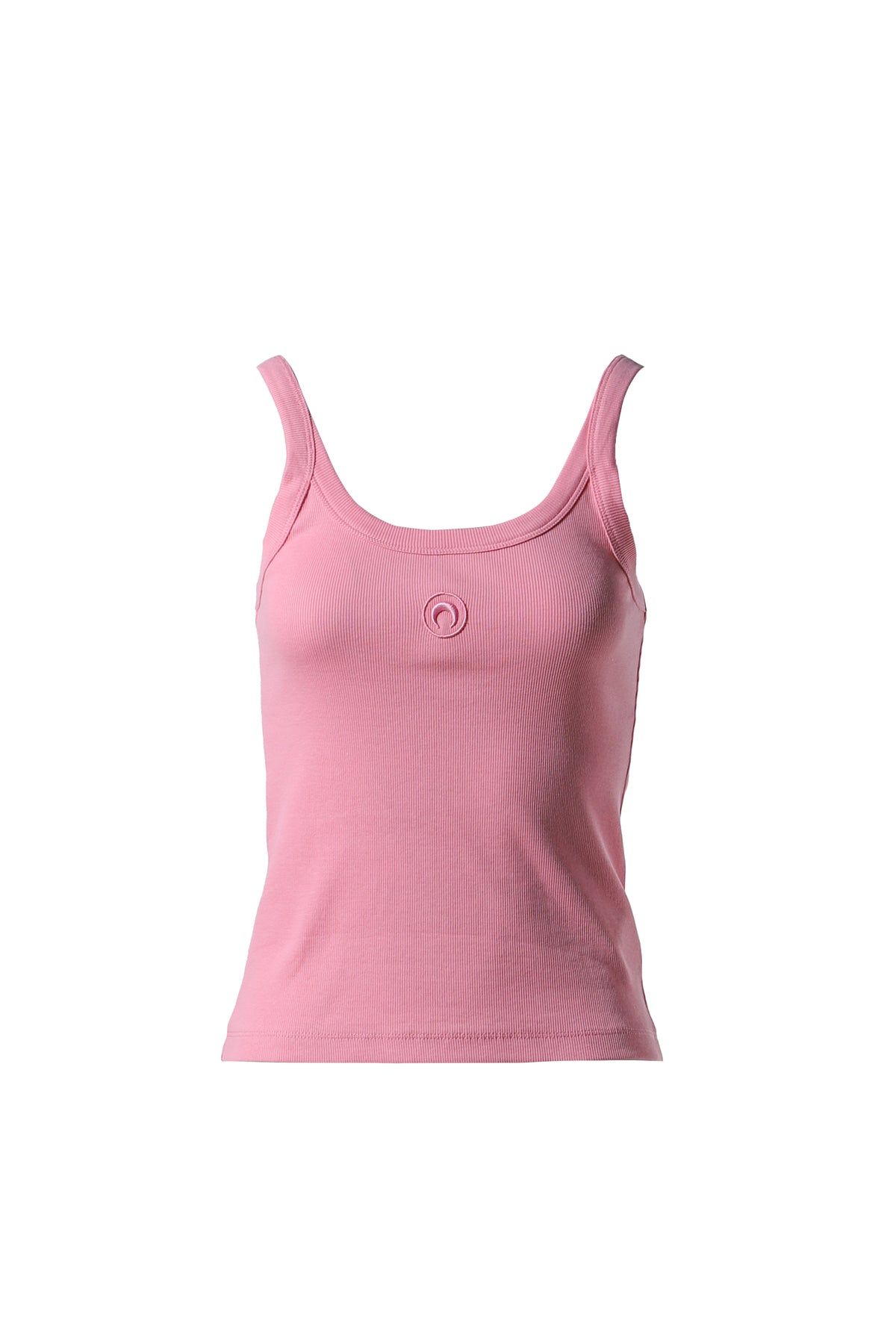 ORGANIC COTTON RIB 2X2 TANK TOP / PK30 PNK