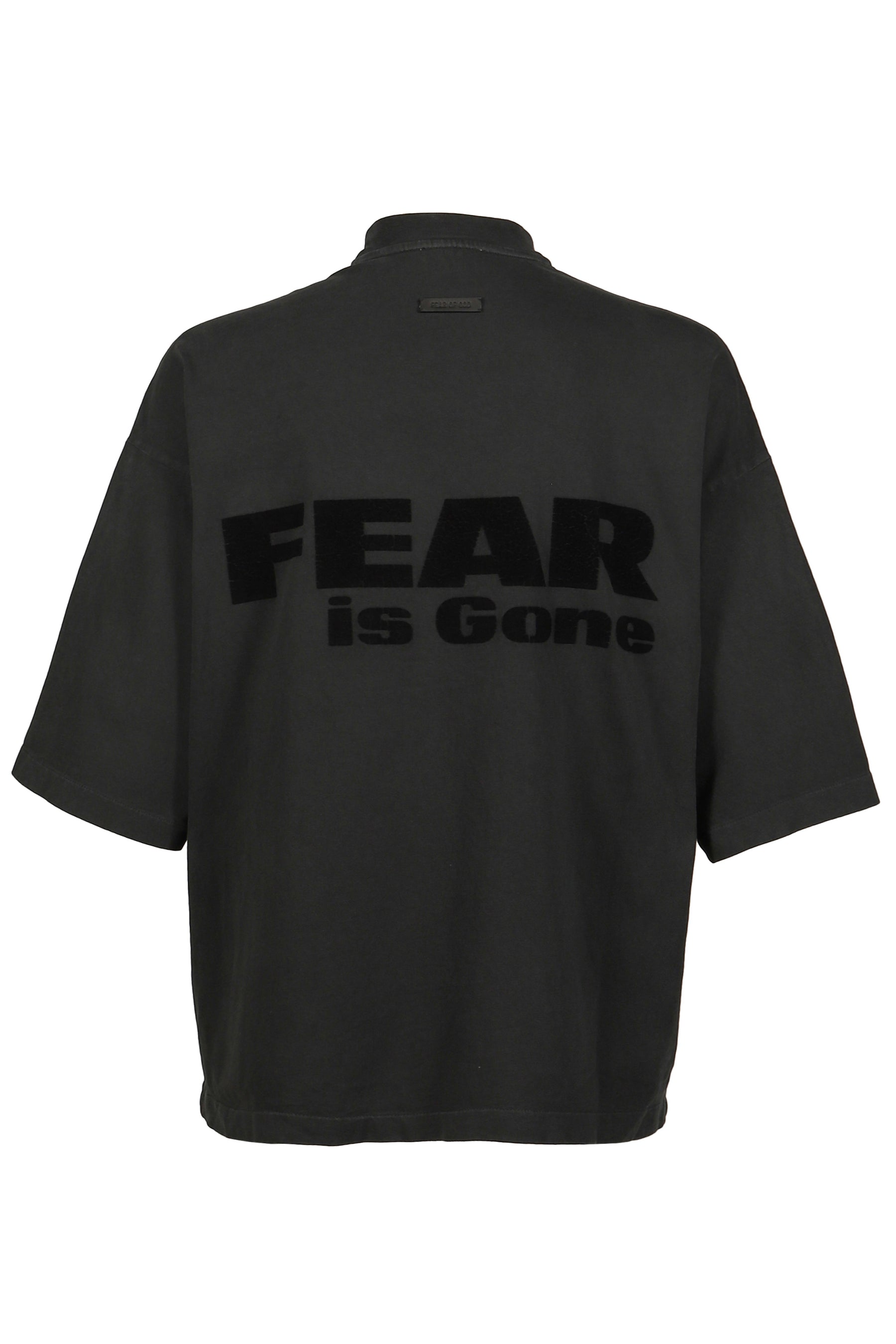 RELAXED "FEAR IS GONE" TEE / BLK 