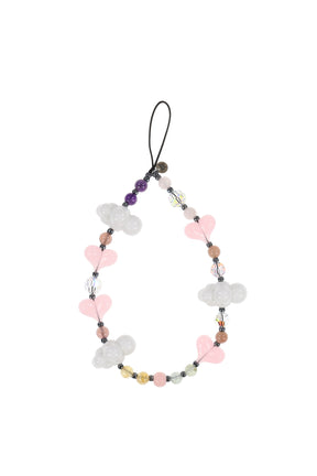 LUX KAWAII EVER AFTER WRISTLET PHONE STRAP / PINK