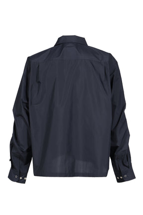 TECH MULTI FISHING POCKET SHIRT L/S SOLID / D.NVY