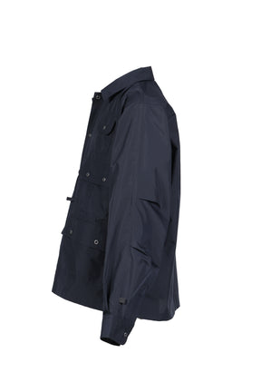 TECH MULTI FISHING POCKET SHIRT L/S SOLID / D.NVY
