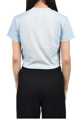 MA EMB GD BABY SS TEE / SKYLINE BLU