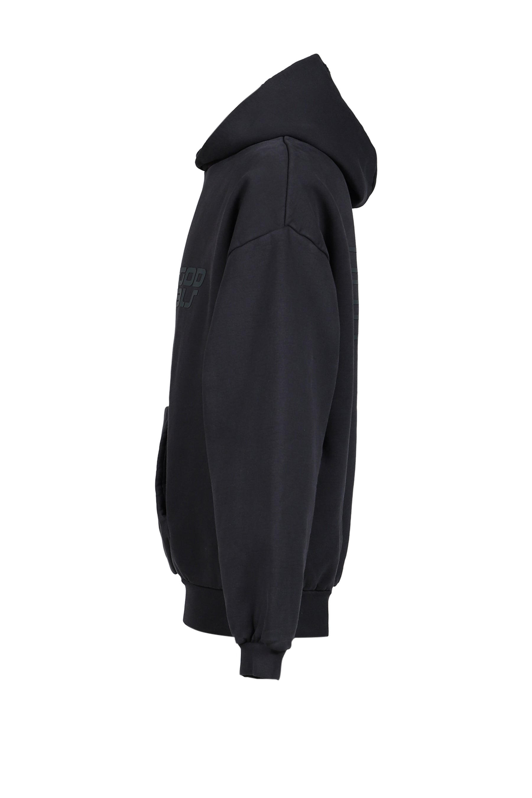 90S HOODIE / VTG BLK