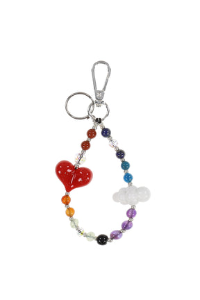 LUX KAWAII CHAKRA KEYCHAIN / MULTI
