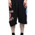 RECONSTRUCTED SWEAT SHORTS / BLK