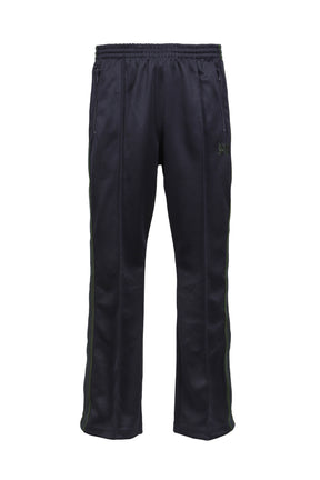BOOT-CUT TRACK PANT - POLY SMOOTH / NVY