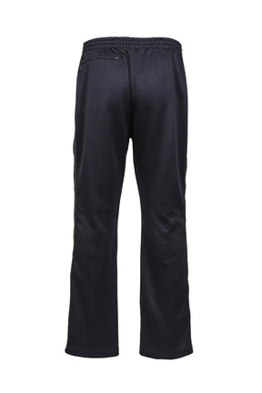 BOOT-CUT TRACK PANT - POLY SMOOTH / NVY