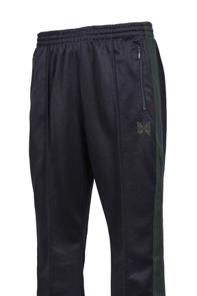 BOOT-CUT TRACK PANT - POLY SMOOTH / NVY