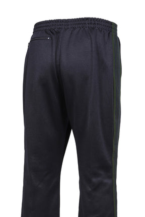 BOOT-CUT TRACK PANT - POLY SMOOTH / NVY