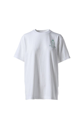 CROWN LOGO T-SHIRT / WHT