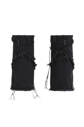 WESTERN LEG COVER / BLK