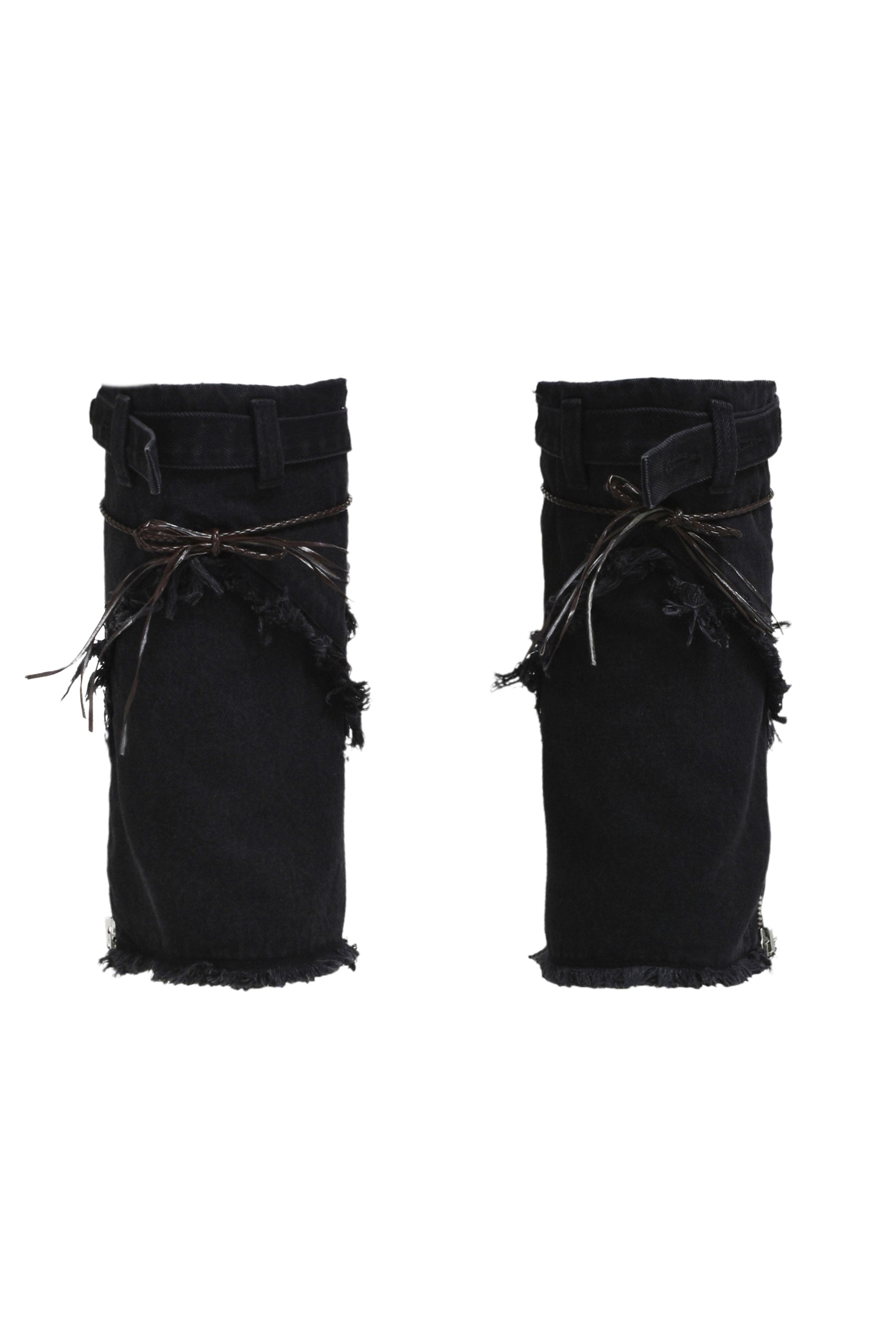 WESTERN LEG COVER / BLK