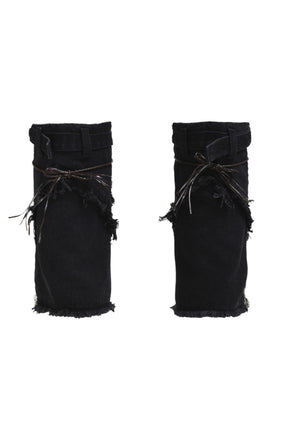 WESTERN LEG COVER / BLK