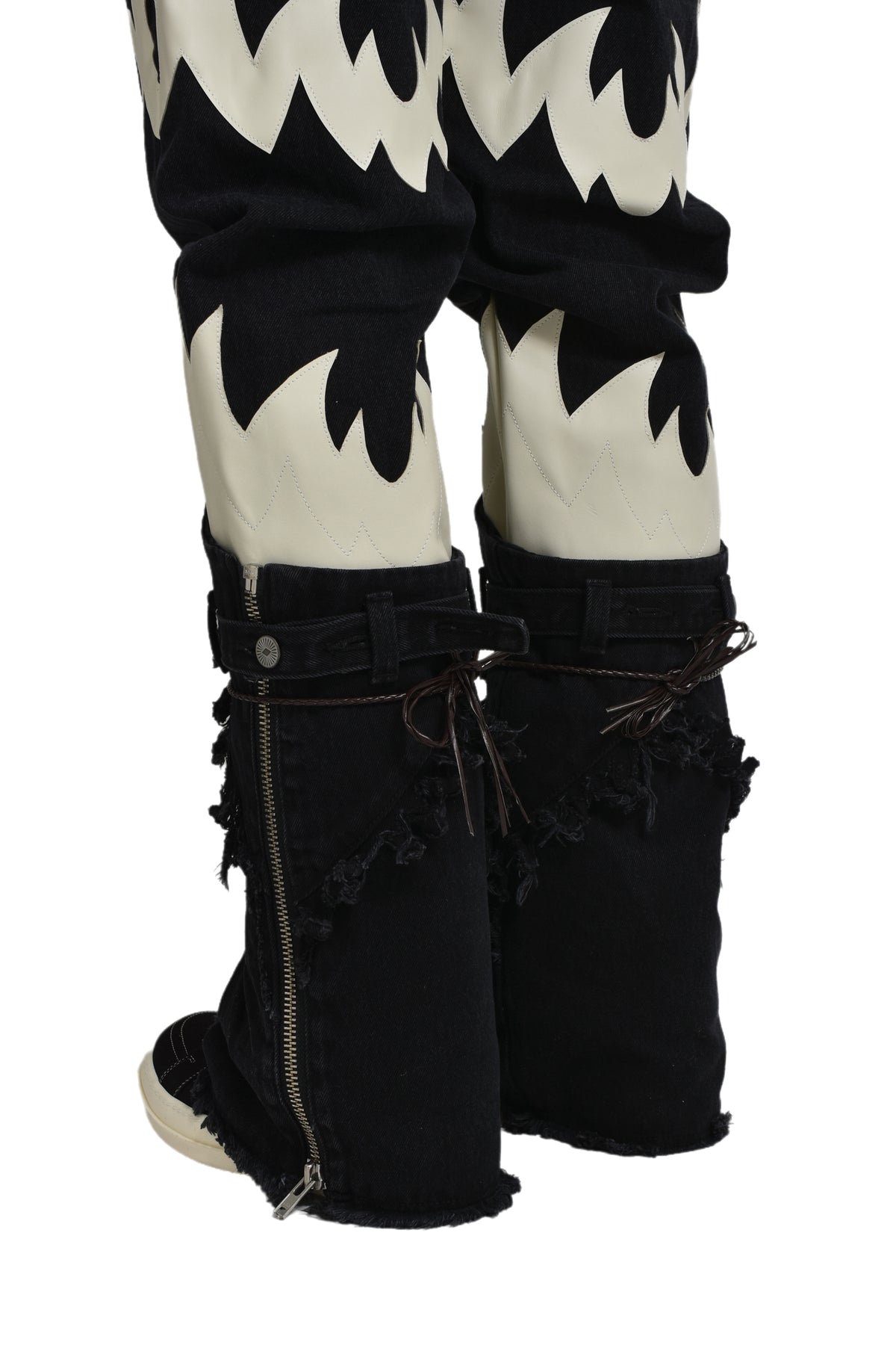 WESTERN LEG COVER / BLK