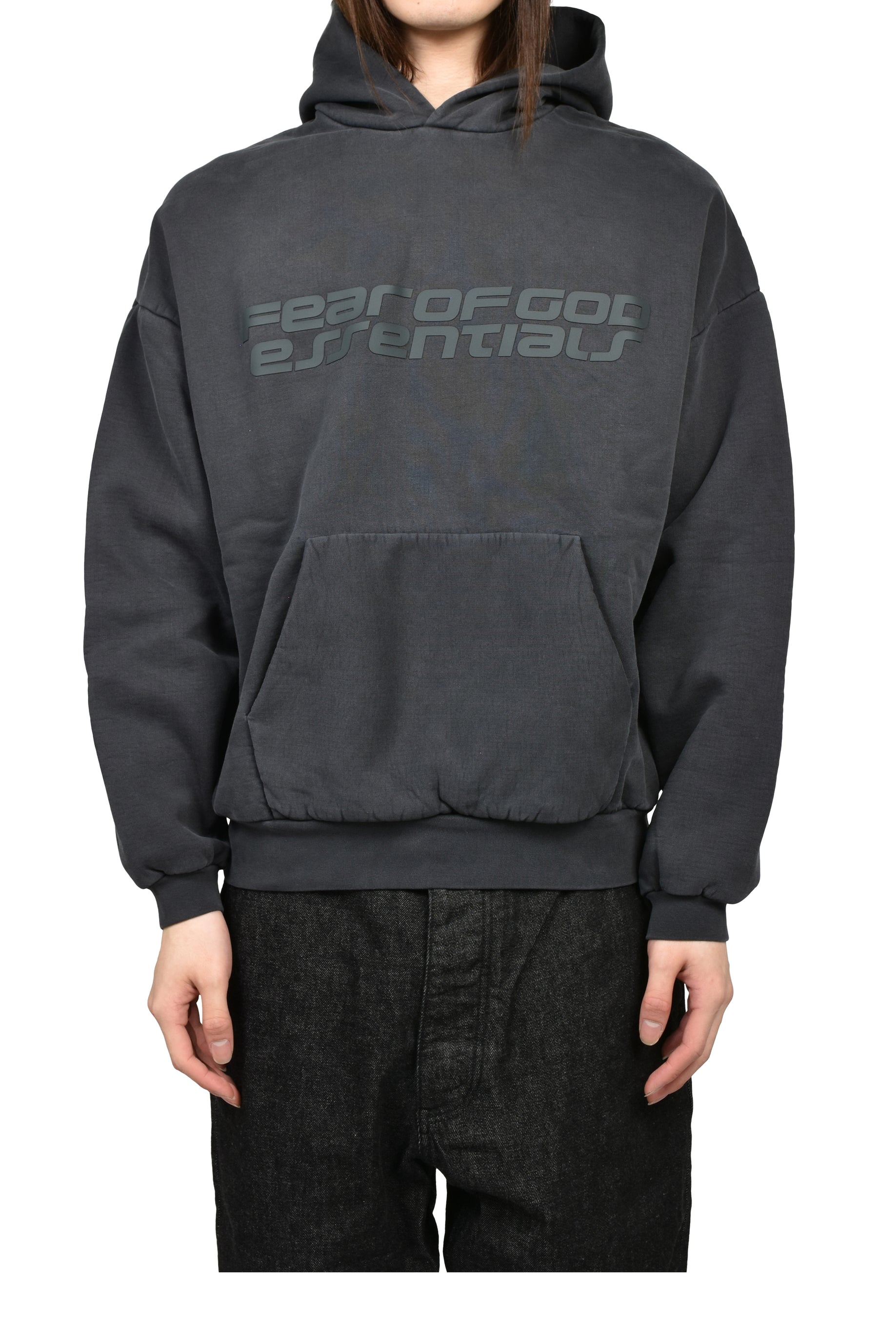 90S HOODIE / VTG BLK