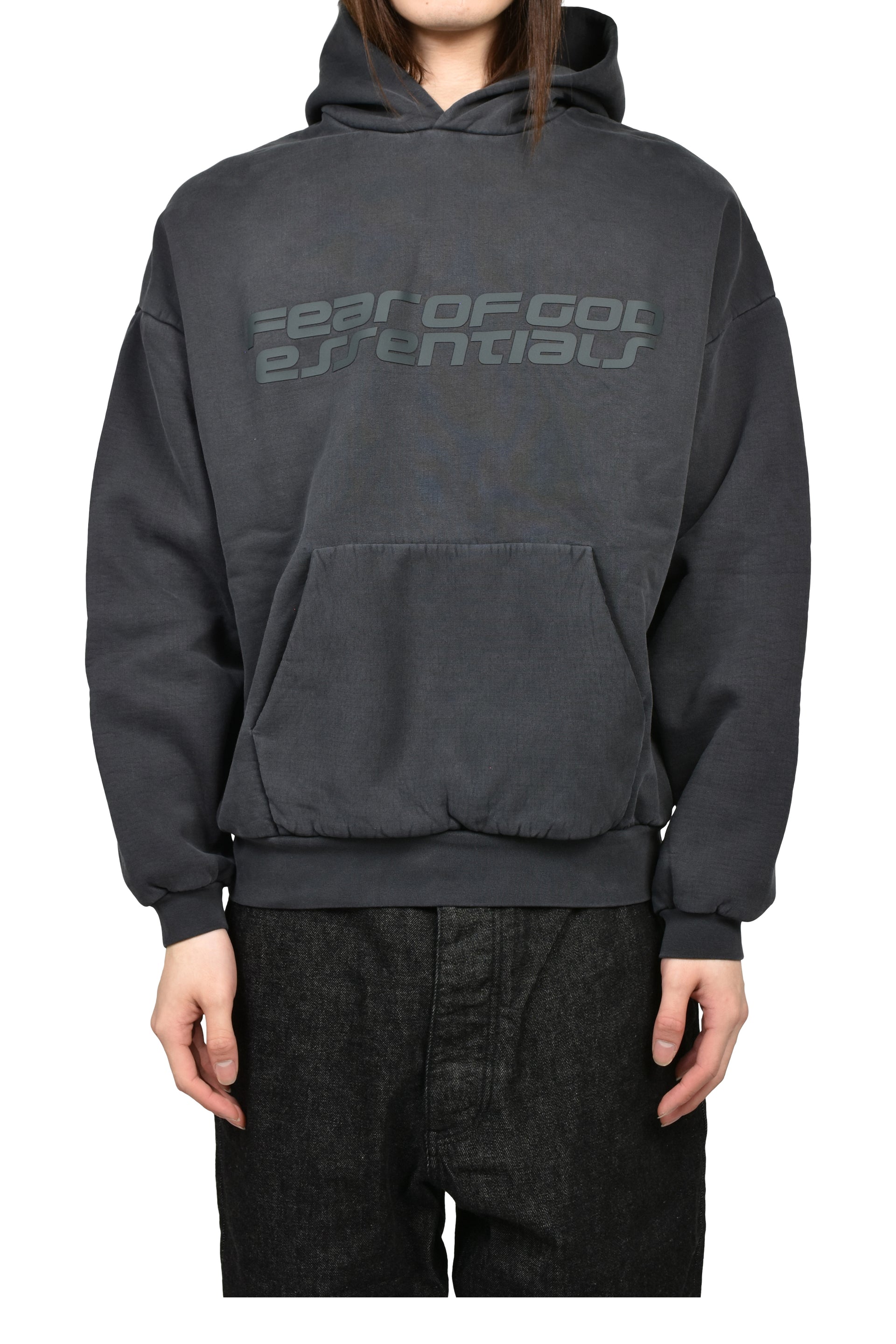 90S HOODIE / VTG BLK