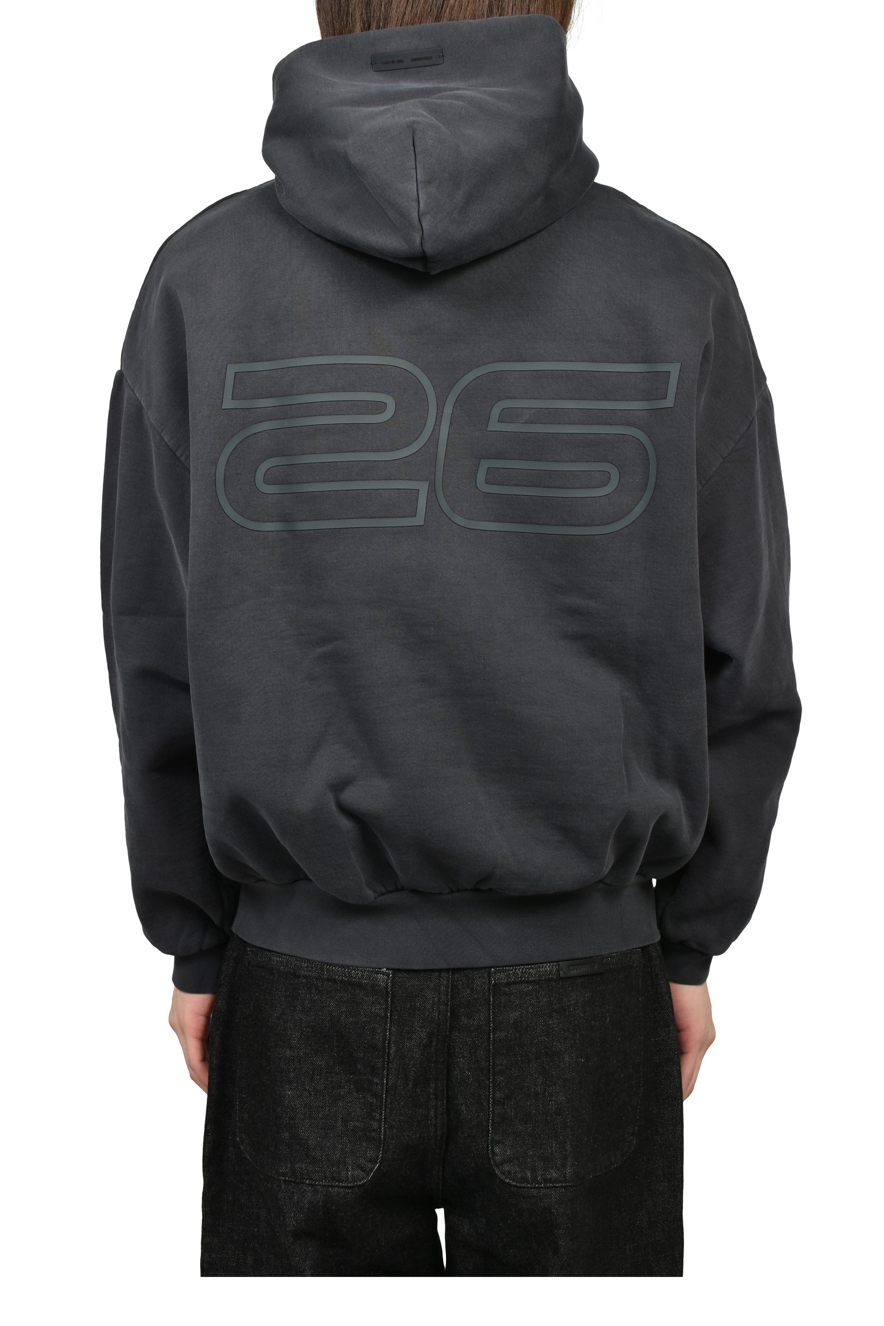 90S HOODIE / VTG BLK