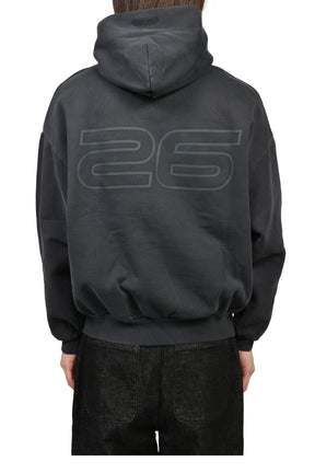 90S HOODIE / VTG BLK