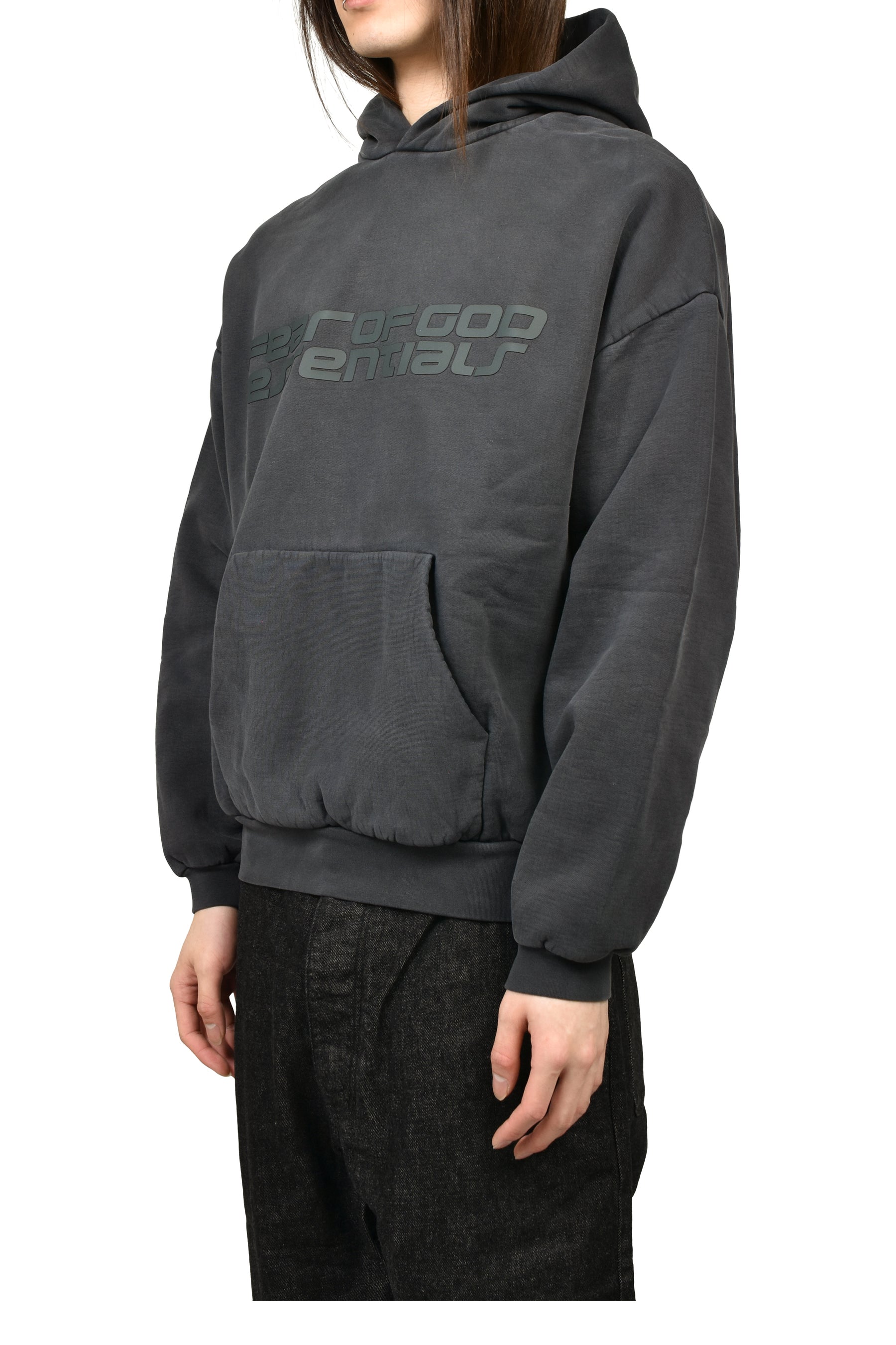 90S HOODIE / VTG BLK