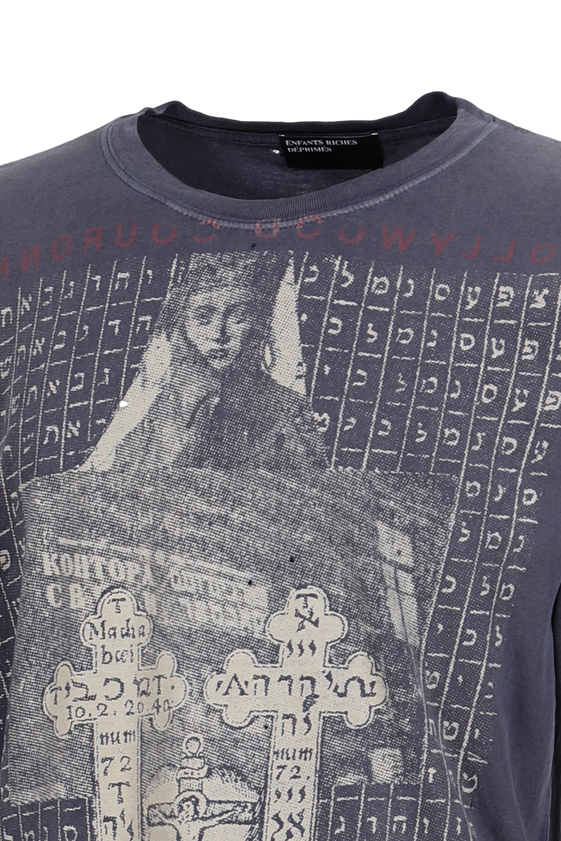 HOLLYWOOD COURONNNE LS T-SHIRT / ANTIQUE PURPLE