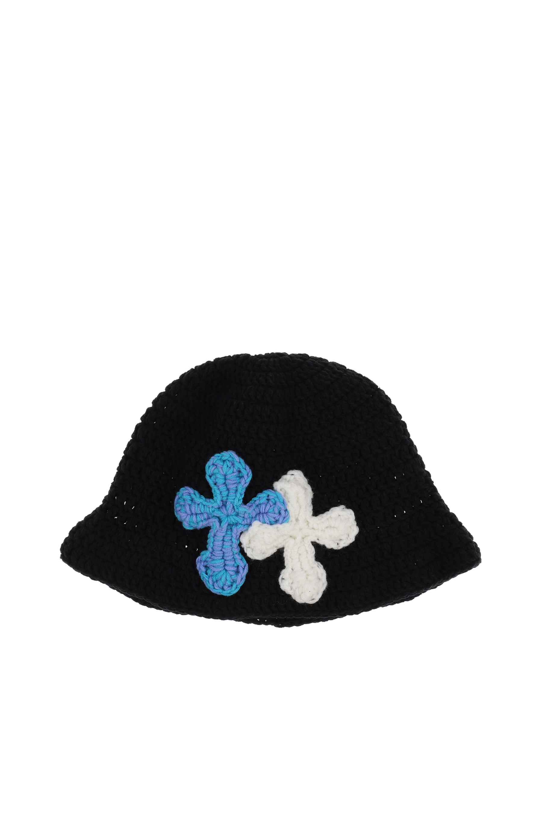 3D CROSS KNITHAT / BLK