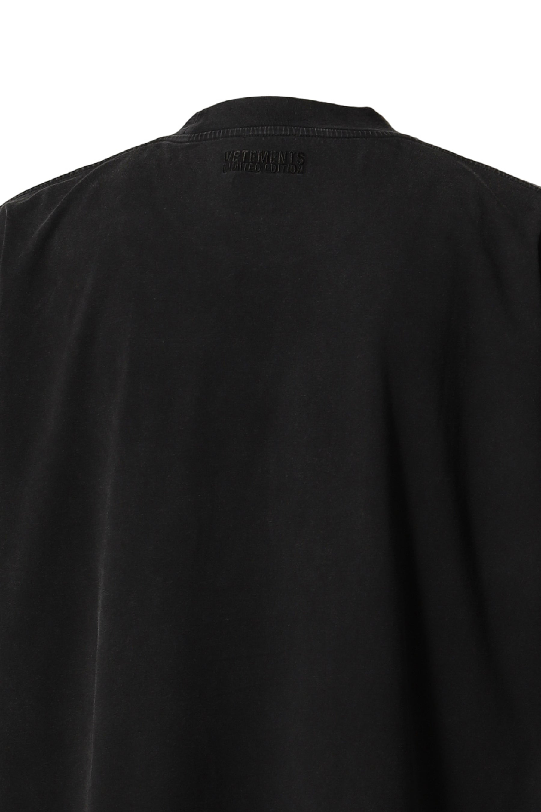 VERY EXPENSIVE T-SHIRT / WASHED BLK