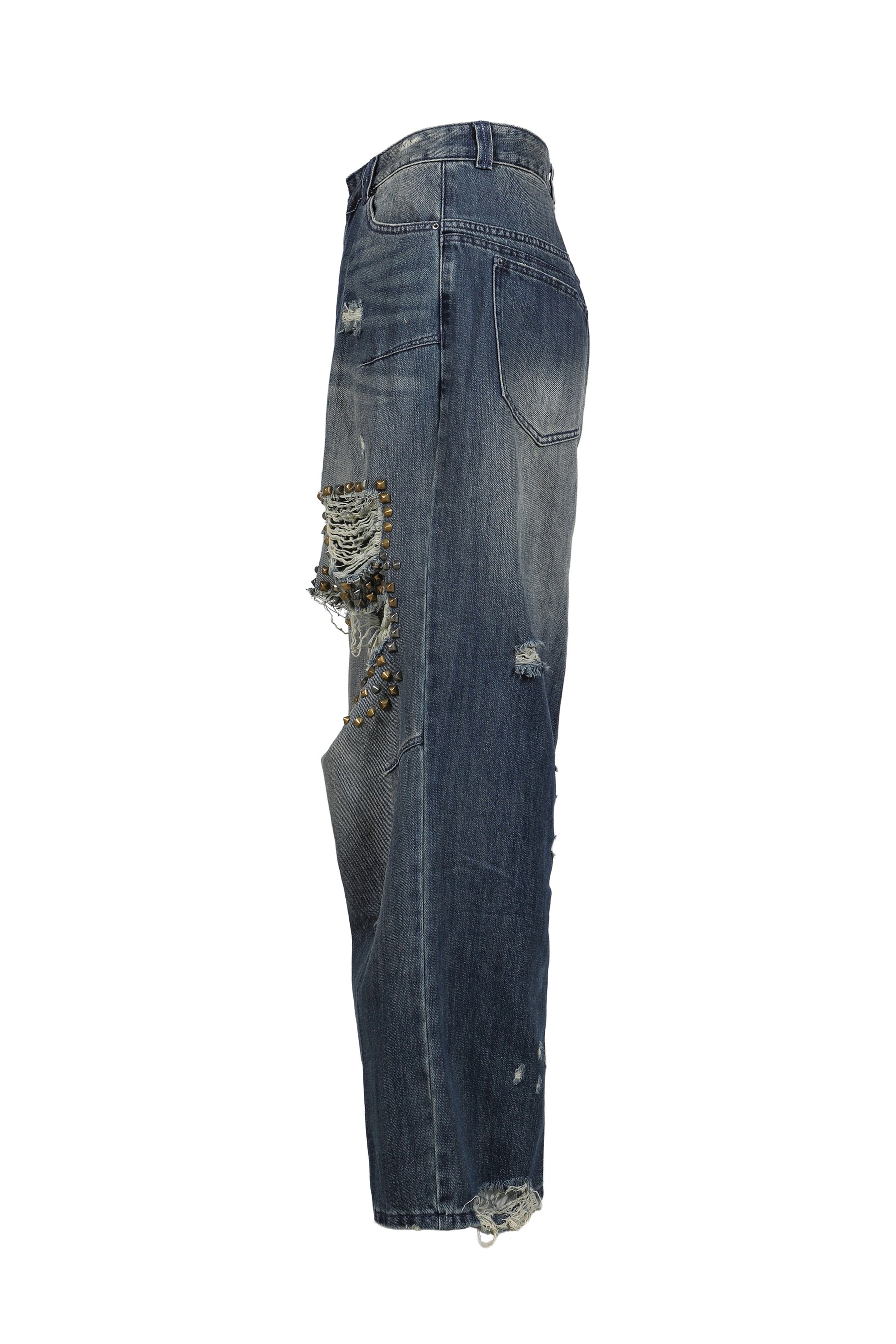 DISTRESSED STUD XL COLOSSUS / BLU