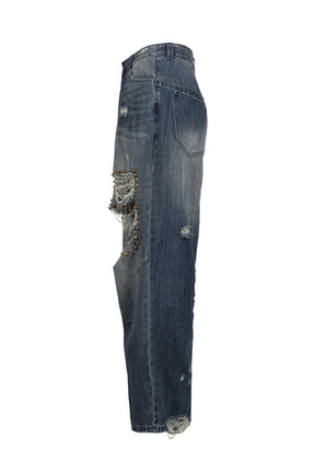 DISTRESSED STUD XL COLOSSUS / BLU