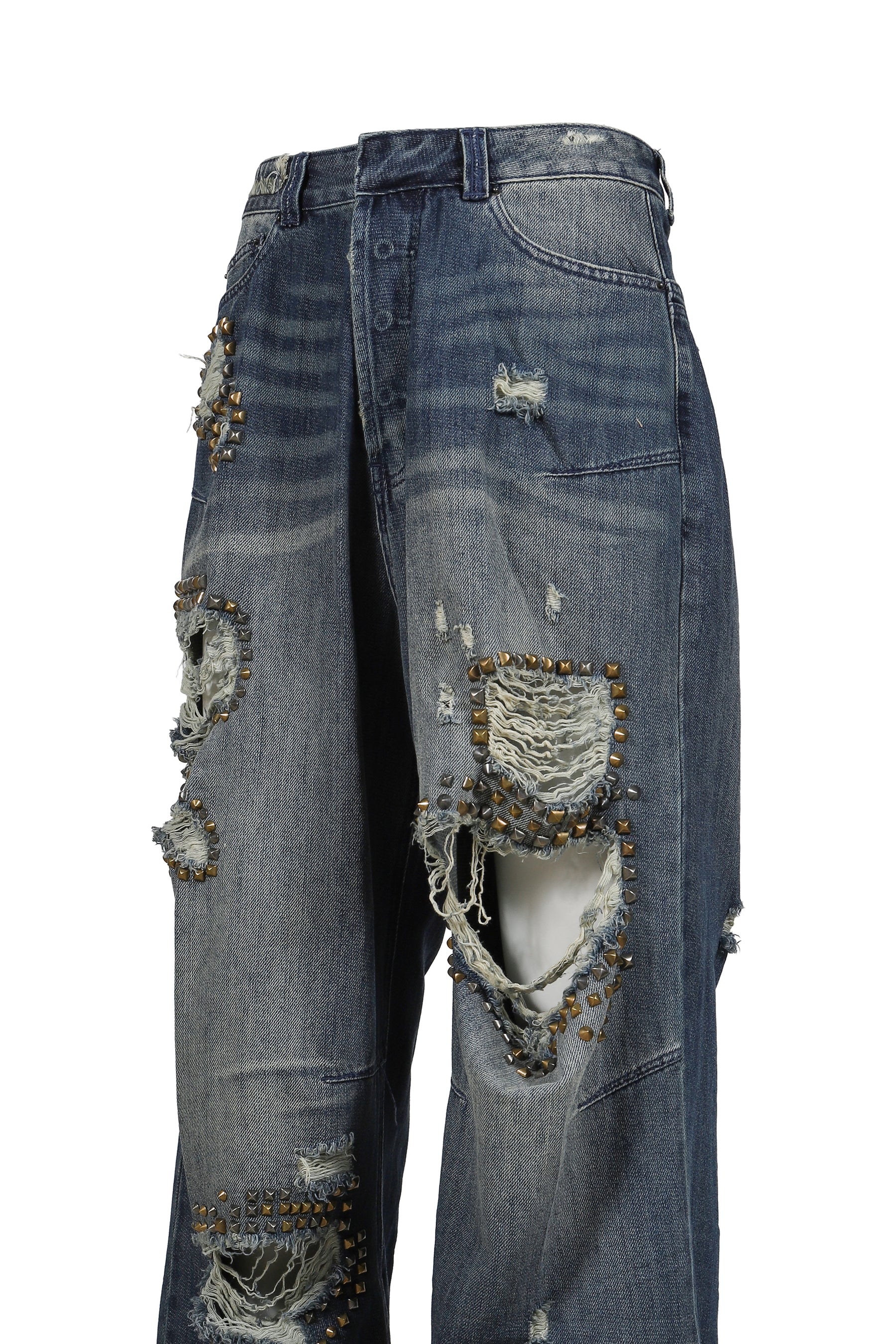 DISTRESSED STUD XL COLOSSUS / BLU