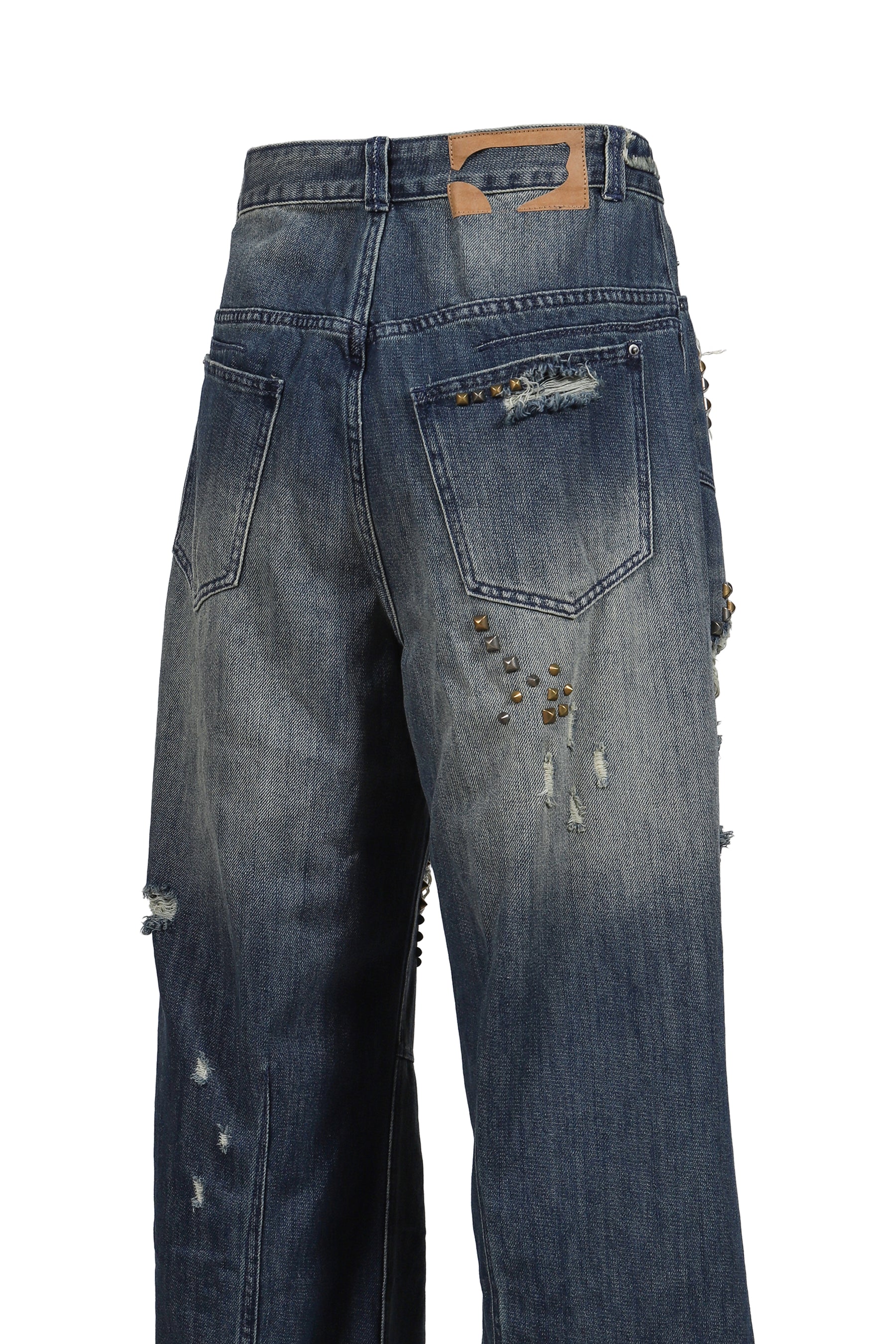 DISTRESSED STUD XL COLOSSUS / BLU
