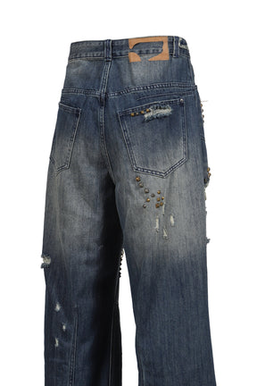 DISTRESSED STUD XL COLOSSUS / BLU
