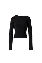 LOUISA LONG SLEEVE / BLK