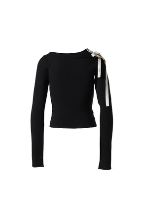 LOUISA LONG SLEEVE / BLK